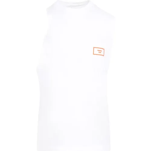 Logo Vest T-Shirt , male, Sizes: L, S - Martine Rose - Modalova