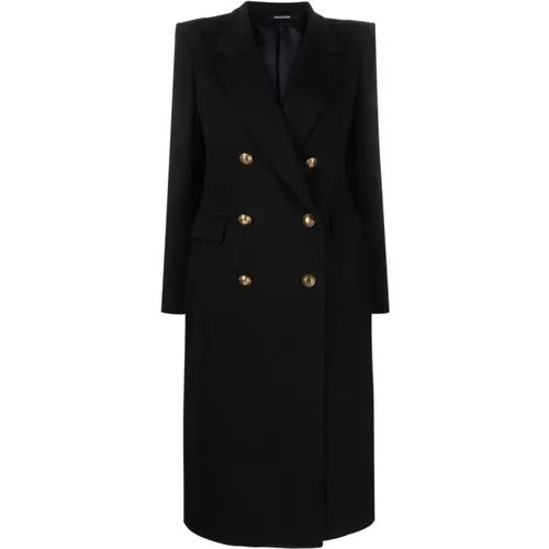 Double-Breasted Meryl Coat , female, Sizes: S - Tagliatore - Modalova