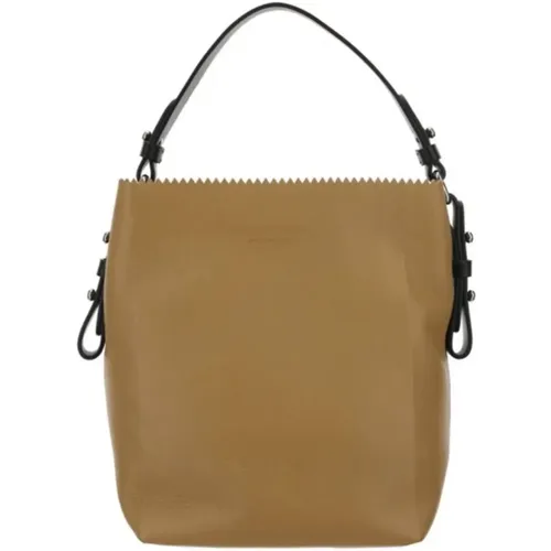 Leather Handbag - Fashion-forward Must-Have , female, Sizes: ONE SIZE - Dsquared2 - Modalova