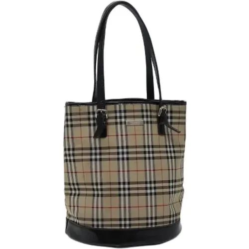 Pre-owned Canvas handbags , female, Sizes: ONE SIZE - Burberry Vintage - Modalova