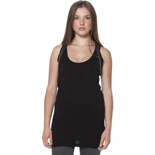 Schwarzes Tank Top mit Logo - Fred Perry - Modalova