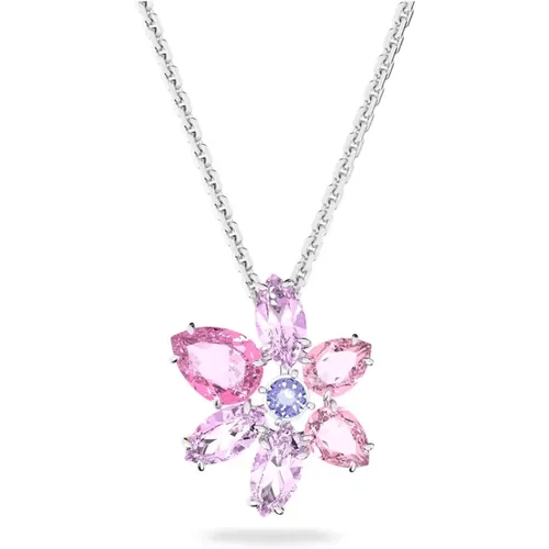 Gema Crystal Flower Pendant , female, Sizes: ONE SIZE - Swarovski - Modalova