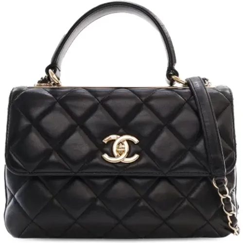 Pre-owned Leather chanel-bags , female, Sizes: ONE SIZE - Chanel Vintage - Modalova