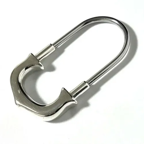 Pre-owned Silver key-holders , male, Sizes: ONE SIZE - Cartier Vintage - Modalova