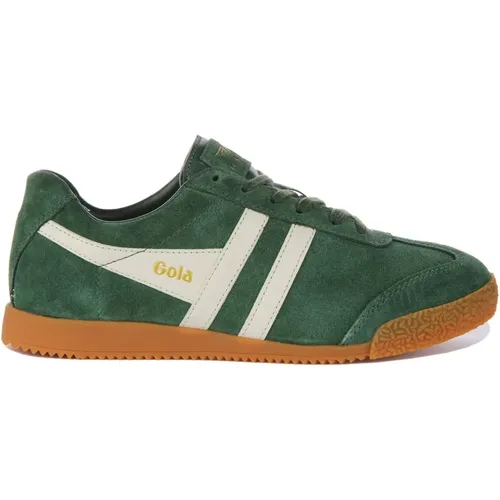 Retro Style Suede Sneaker Women , female, Sizes: 6 UK, 8 UK, 7 UK, 4 UK, 5 UK - Gola - Modalova