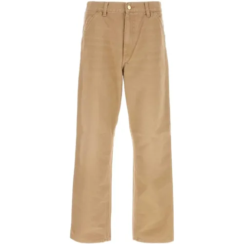 Cappuccino Baumwoll Kniehose , Herren, Größe: W30 - Carhartt WIP - Modalova