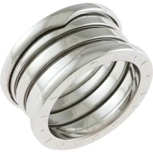 Pre-owned Silver rings , female, Sizes: ONE SIZE - Bvlgari Vintage - Modalova