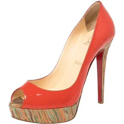 Pre-owned Leder Heels , Damen, Größe: 38 1/2 EU - Christian Louboutin Pre-owned - Modalova