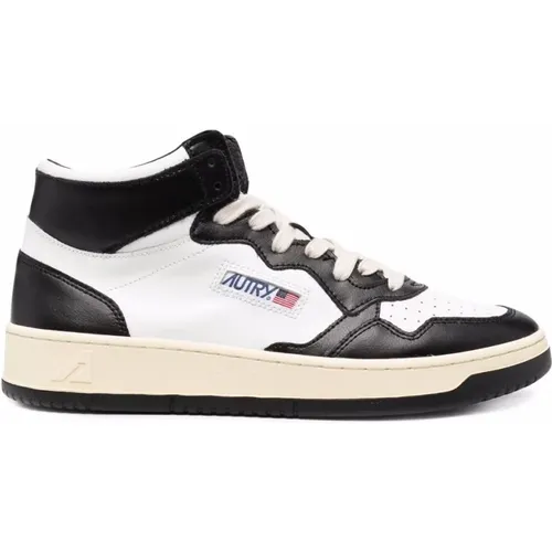 Black Sneakers , male, Sizes: 8 UK, 9 UK, 7 UK - Autry - Modalova