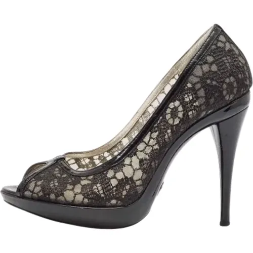 Pre-owned Lace heels , female, Sizes: 5 1/2 UK - Dolce & Gabbana Pre-owned - Modalova