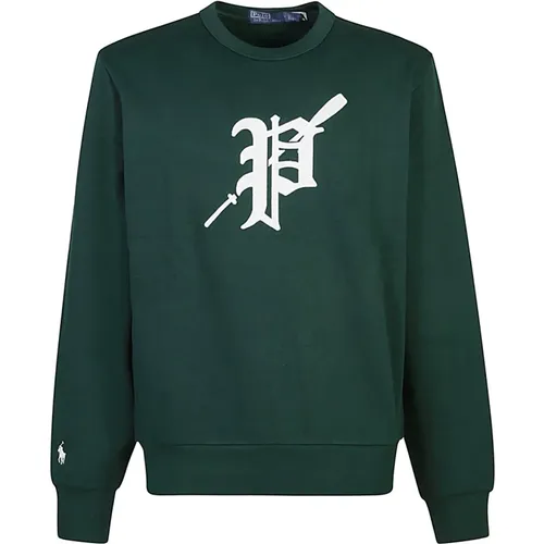 Grüner Sweatshirt Aw24 Herrenmode , Herren, Größe: XL - Ralph Lauren - Modalova