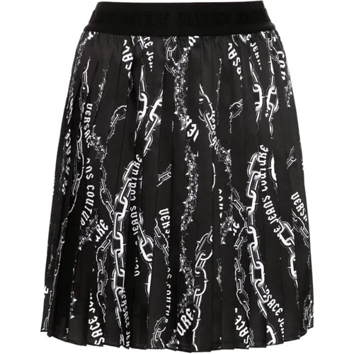 Skirt Aw24 Elegant Style , female, Sizes: 2XS, 3XS, S, XS - Versace Jeans Couture - Modalova