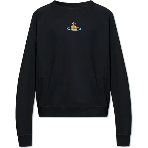 Sweatshirt with logo , male, Sizes: S - Vivienne Westwood - Modalova