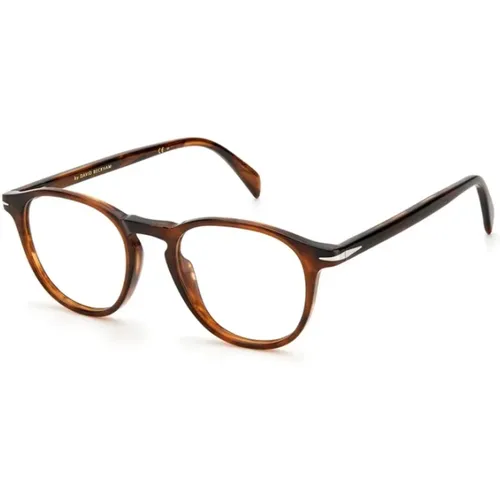 Braune Fassung Sonnenbrille , Herren, Größe: 49 MM - Eyewear by David Beckham - Modalova