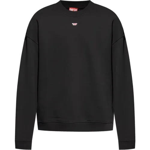 Schwarzer Sweatshirt Aw24 , Herren, Größe: XL - Diesel - Modalova