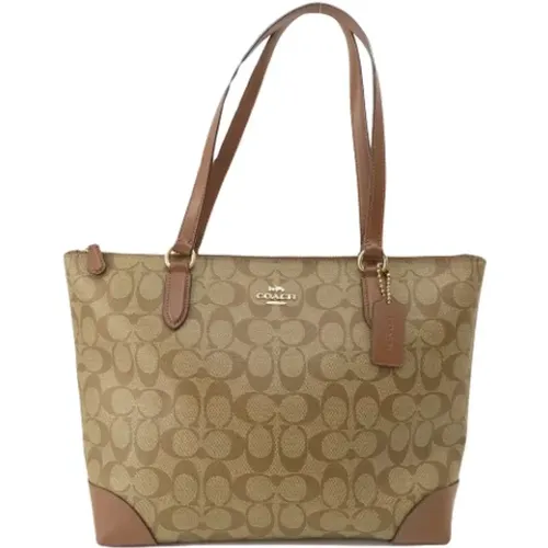 Pre-owned Canvas totes , female, Sizes: ONE SIZE - Coach Pre-owned - Modalova