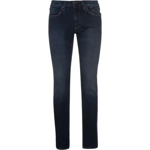 Blau Schwarz Geschliffen Slim Jeans - Jeckerson - Modalova