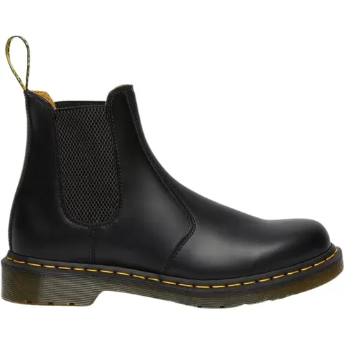 Schwarze Stiefel , Damen, Größe: 44 EU - Dr. Martens - Modalova