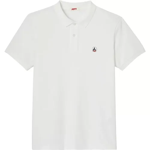 Basic Cotton Polo Shirt , Herren, Größe: L - Jott - Modalova