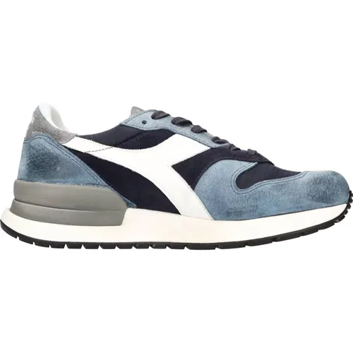 Heritage Sneakers Blau , Herren, Größe: 41 EU - Diadora - Modalova