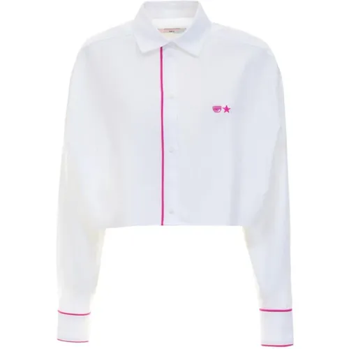 Weiße Hemden Kollektion , Damen, Größe: XS - Chiara Ferragni Collection - Modalova