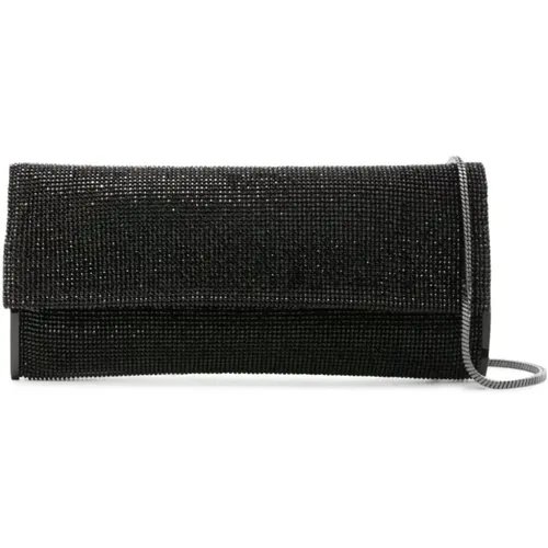 Kate Rhinestone Clutch Bag , female, Sizes: ONE SIZE - Benedetta Bruzziches - Modalova