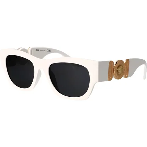 Stylish Sunglasses with Model 0Ve4479U , male, Sizes: 52 MM - Versace - Modalova