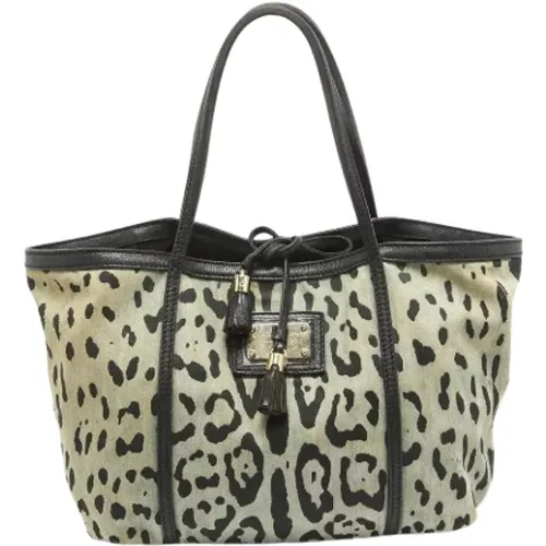 Pre-owned Leather totes , female, Sizes: ONE SIZE - Dolce & Gabbana Pre-owned - Modalova