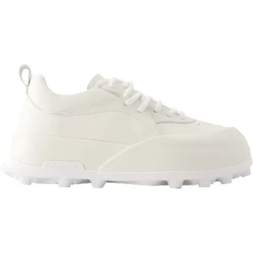 Leather sneakers , female, Sizes: 5 UK, 7 UK - Jil Sander - Modalova