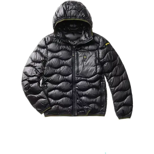 Quilted Hooded Coat , male, Sizes: 2XL, XL, L - Blauer - Modalova