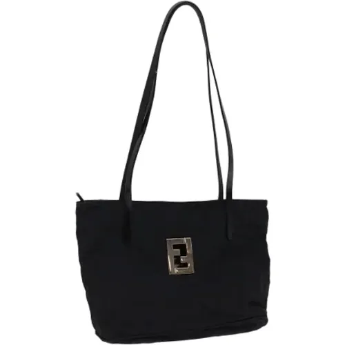 Pre-owned Canvas totes , female, Sizes: ONE SIZE - Fendi Vintage - Modalova