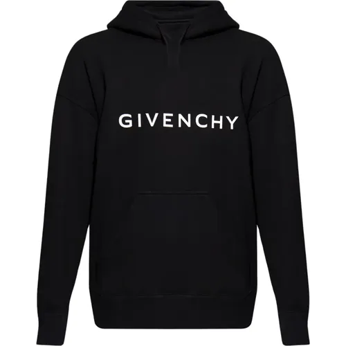Logo hoodie , male, Sizes: M, S, L, 2XL, XL - Givenchy - Modalova