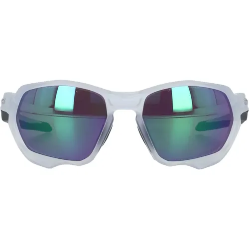 Matte Clear Plazma Sonnenbrille , unisex, Größe: ONE Size - Oakley - Modalova