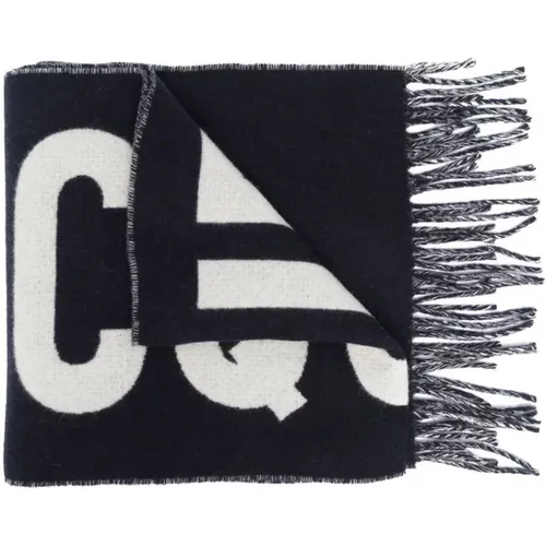 Navy Scarf , male, Sizes: ONE SIZE - Jacquemus - Modalova