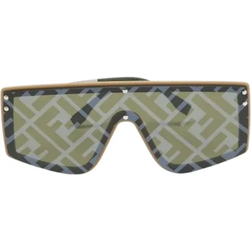 Pre-owned Acetate sunglasses , male, Sizes: ONE SIZE - Fendi Vintage - Modalova