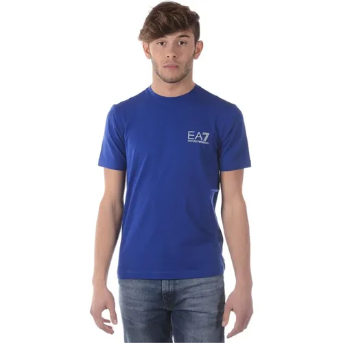 Sweatshirt T-Shirt Kombination , Herren, Größe: 2XL - Emporio Armani EA7 - Modalova