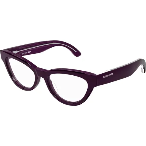 Violet Eyewear Frames , female, Sizes: 53 MM - Balenciaga - Modalova