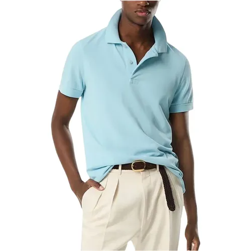 Polo Shirts,Basic Baumwoll Polo Shirt,Herren Polo aus Baumwoll-Piqué - Tom Ford - Modalova