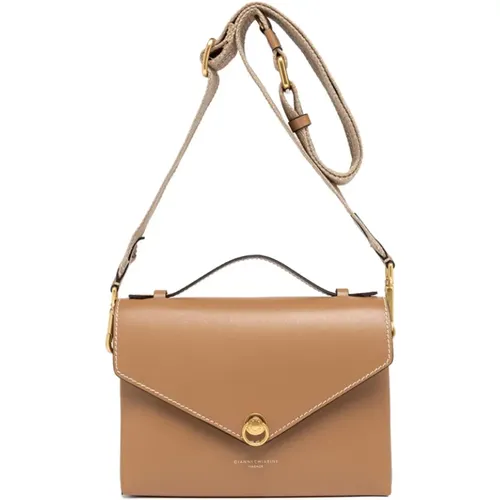 Gold Ring Mini Bag , female, Sizes: ONE SIZE - Gianni Chiarini - Modalova