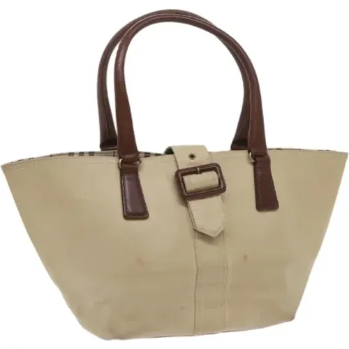 Pre-owned Cotton totes , female, Sizes: ONE SIZE - Burberry Vintage - Modalova