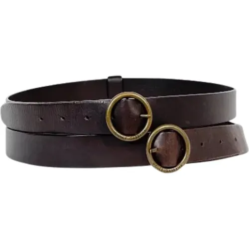 Pre-owned Leather belts , female, Sizes: ONE SIZE - Dolce & Gabbana Pre-owned - Modalova