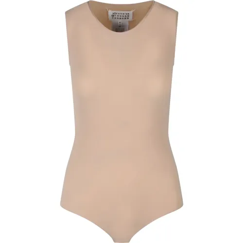 Ikonic Gestepptes Nylon-Body , Damen, Größe: 2XS - Maison Margiela - Modalova