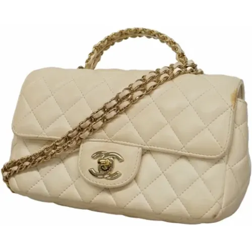 Pre-owned Leather chanel-bags , female, Sizes: ONE SIZE - Chanel Vintage - Modalova