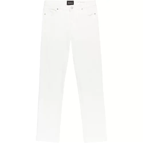 Weiße Stretch-Jeans aus Denim - Kiton - Modalova