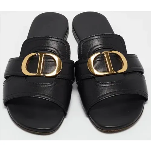 Pre-owned Leather sandals , female, Sizes: 3 UK - Dior Vintage - Modalova