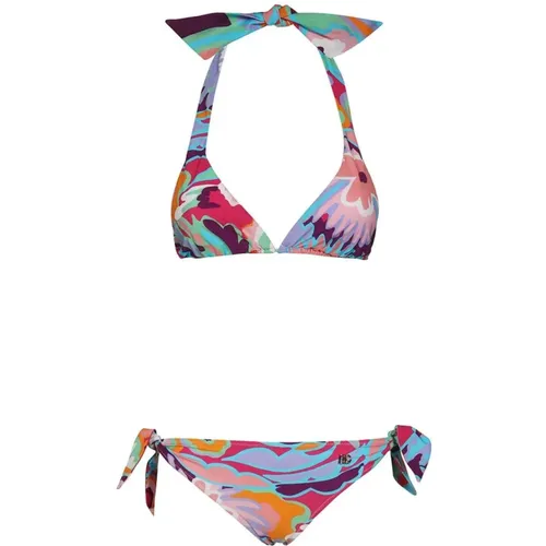 Bikini mit Blumenmuster , Damen, Größe: 2XS - Dolce & Gabbana - Modalova