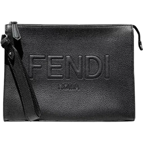 Pre-owned Leather fendi-bags , female, Sizes: ONE SIZE - Fendi Vintage - Modalova