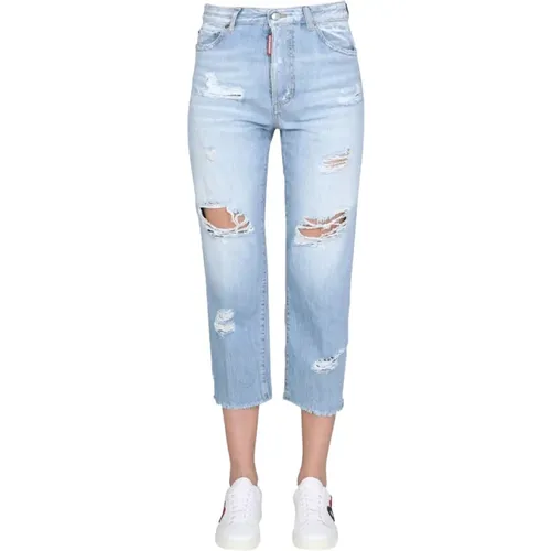 Cropped-Jeans , Damen, Größe: XS - Dsquared2 - Modalova