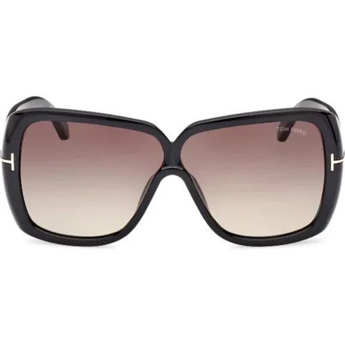 Marilyn Oversized Quadratische Sonnenbrille , Damen, Größe: ONE Size - Tom Ford - Modalova