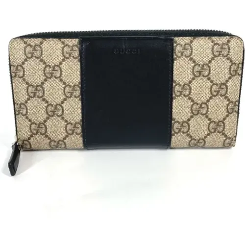 Pre-owned Canvas wallets , female, Sizes: ONE SIZE - Gucci Vintage - Modalova